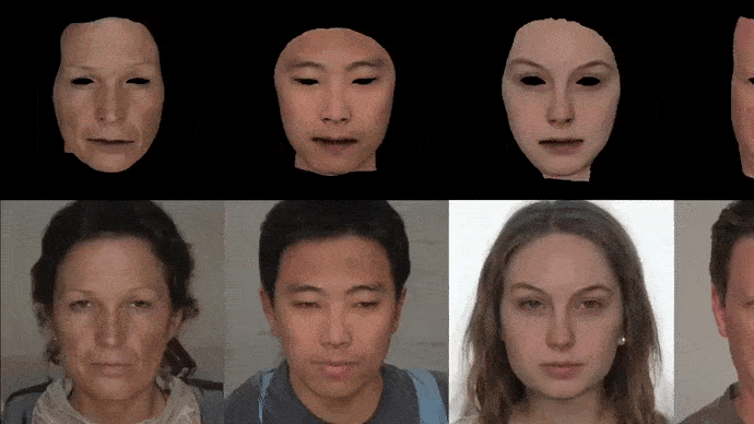Meshes combined with neural facial renders. Source: https://www.youtube.com/watch?v=k-RKSGbWLng