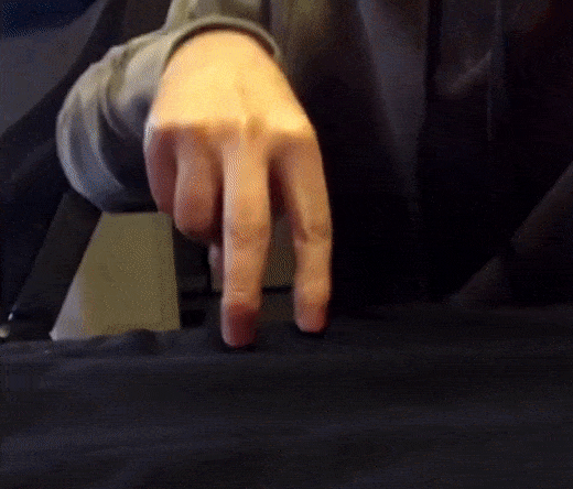 A man's fingers become a walking man and a duck, via Stable Diffusion and EbSynth. Source: https://old.reddit.com/r/StableDiffusion/comments/x92itm/proof_of_concept_using_img2img_ebsynth_to_animate/