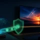 Private encrypted connection protecting television streaming