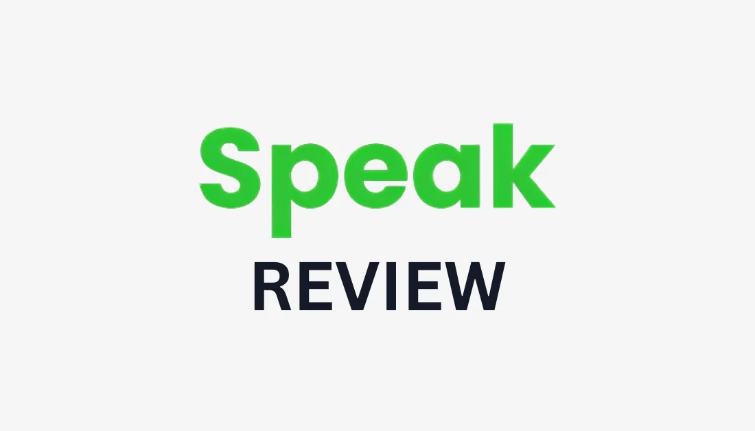 Speak AI review.