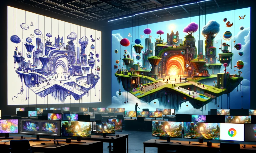 From Sketch to Platformer: Google Genie’s Artistic Approach to Game Generation From Sketch to Platformer: Google Genie’s Artistic Approach to Game Generation