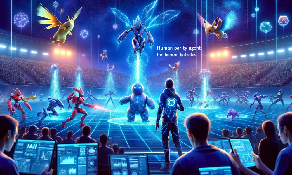 POKELLMON: A Human-Parity Agent for Pokemon Battles with LLMs