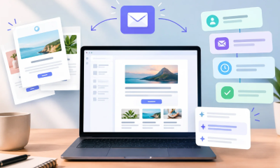 An AI email marketing and automation platform that generates newsletters, lead-magnet campaigns, and subject lines quickly, but the copy is generic.