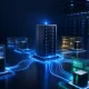 Reseller hosting infrastructure connecting isolated client environments