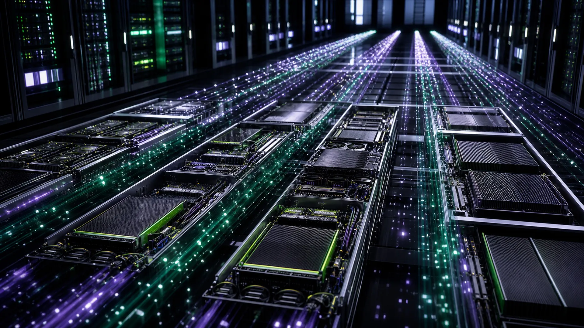 GPU infrastructure serving open AI models through inference APIs