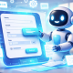 An AI robot building a form.
