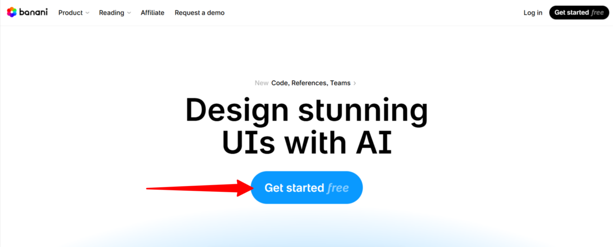 Getting started with Banani.