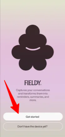 Початок роботи з додатком Fieldy.