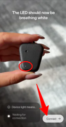 Підключення пристрою Fieldy до застосунку.