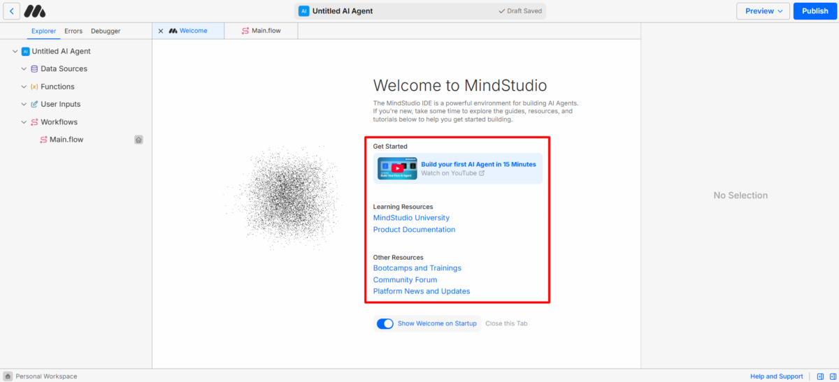 משאבים זמינים דרך MindStudio.