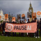 PauseAI protesters in London in 2023. Source - ZUMA Press, Inc. / Alamy Stock Photo, via Wired