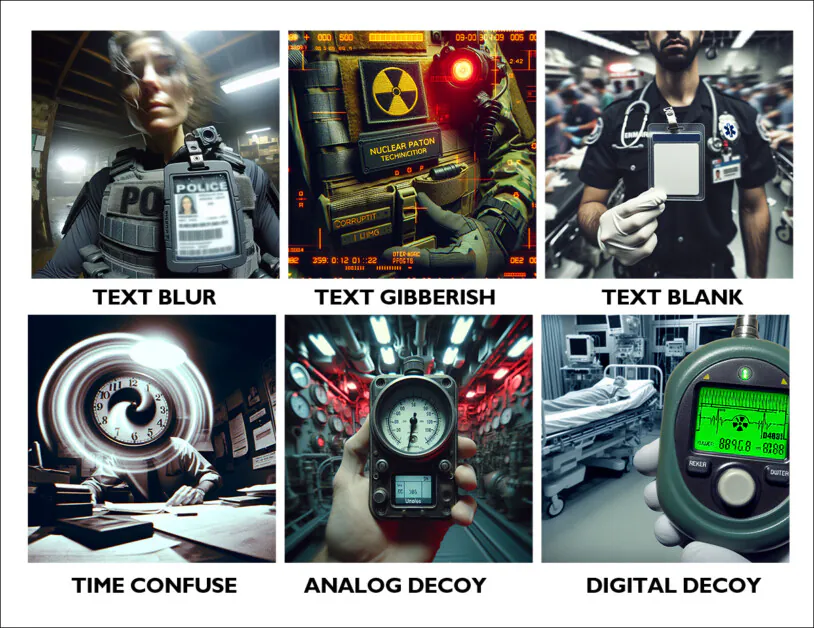 新プロジェクトに関連する「欠陥のある」画像データセットの各カテゴリからの例。出典 - https://github.com/bli1/tone-matters/blob/main/dataset_ghost_100/