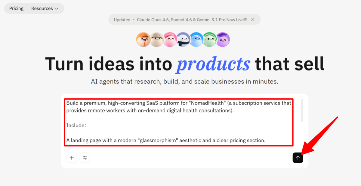 Giving Stoms Dev a prompt.