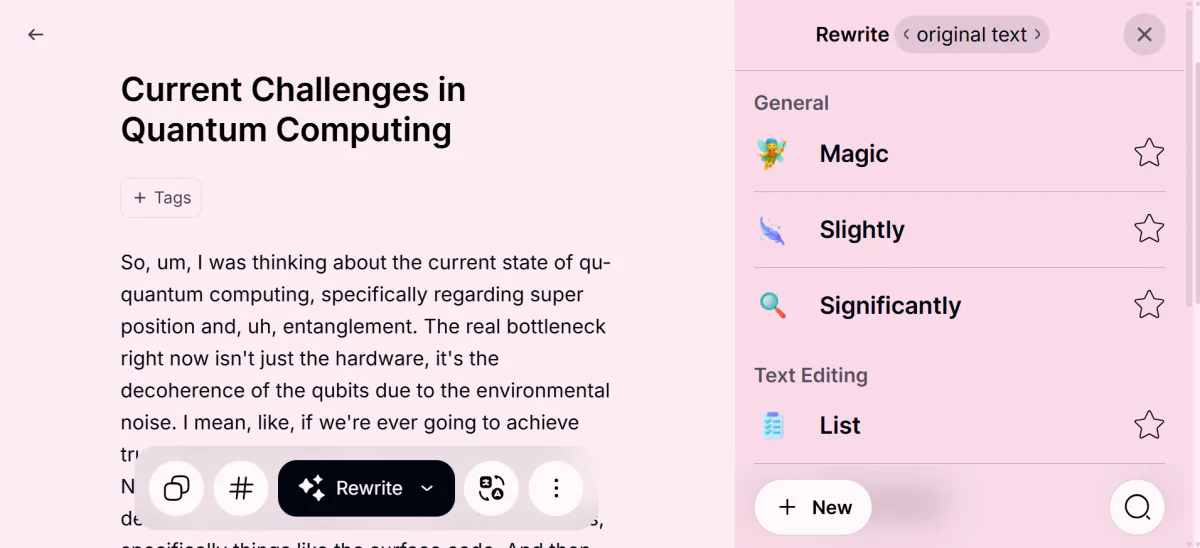 A transcription generated with Letterly.