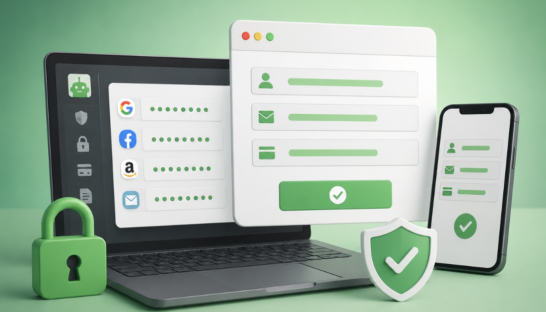 A password manager that also automatically fills out online forms for you.