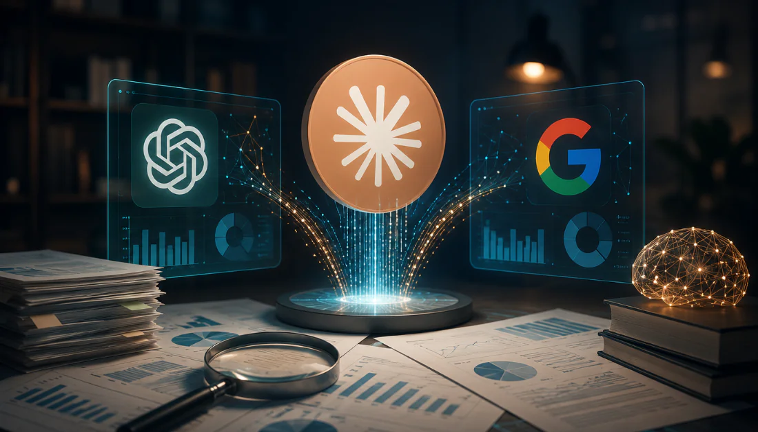 Anthropic doing research on OpenAI and Google with Sonnet 5.