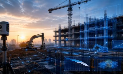 AI-enabled construction site with digital twin and progress intelligence