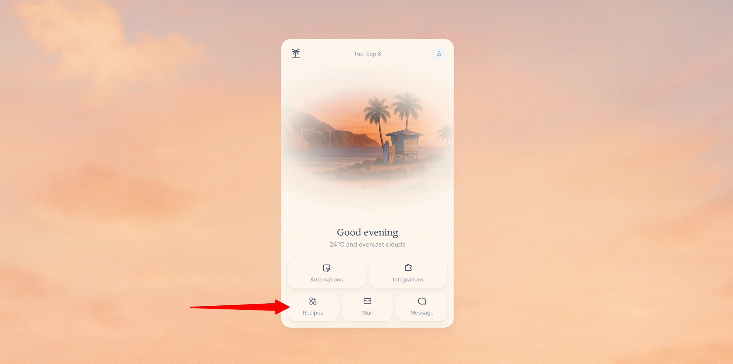 Exploring the recipes on Poke AI.