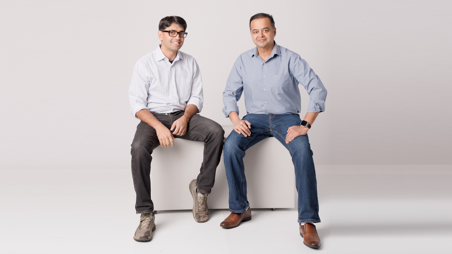 Outmarket co-founders Vishal Sankhla and Anshu Jain