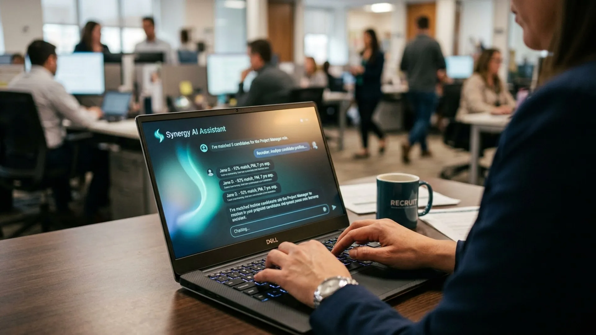 Рабочий процесс подбора персонала с использованием Agentforce Coworker