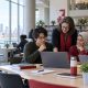 Canadian students and educators learning practical AI skills in a public learning space