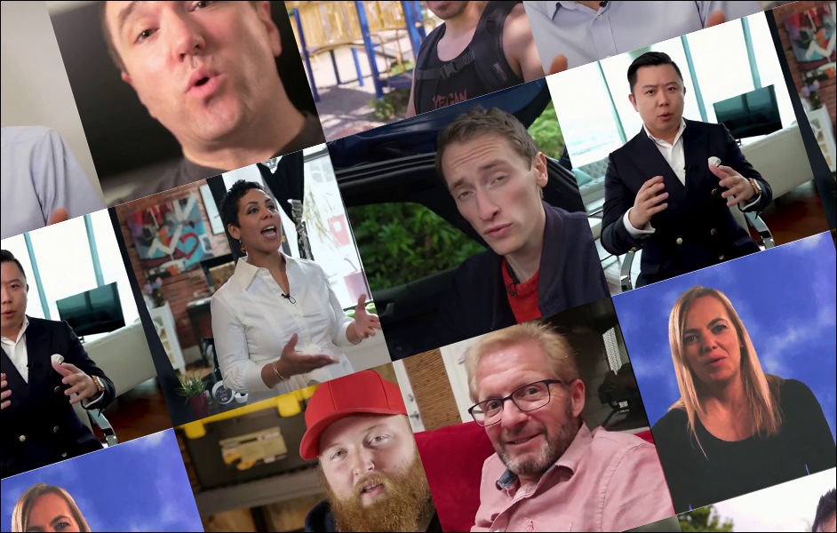 Montage of frame-grabs from AI-generated videos created for the new DF26 dataset. Source - https://huggingface.co/datasets/DF26/DF26/tree/main/fake