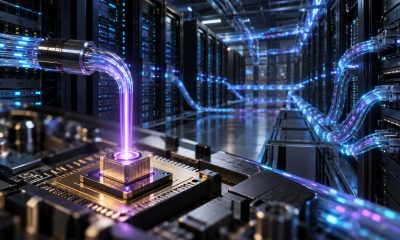 Optical interconnects linking accelerator racks inside an AI data center