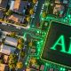 Illustration depicting 'AI' associated with a suburban neighborhood. created in Photoshop using https://unsplash.com/photos/aerial-photography-of-city-during-daytime-IZypSha074U and https://unsplash.com/photos/glowing-ai-chip-on-a-circuit-board-w69Z8K-HGQU under the Unsplash license in each case. The image has then been enhanced in GPT Image 2.
