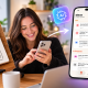 A girl turning her content tracker idea into a real app with AI.