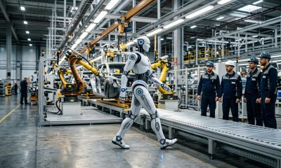 XPENG Commissions Humanoid Robot Lines as IRON Walks Off Production