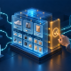 Product data flows from suppliers through a structured catalog and a human approval gate to storefronts.