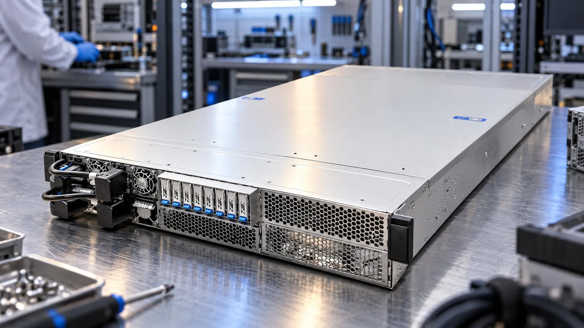 ASUS представила сервер XA P2N-E2 с процессорами NVIDIA Vera на самите OCP 2026