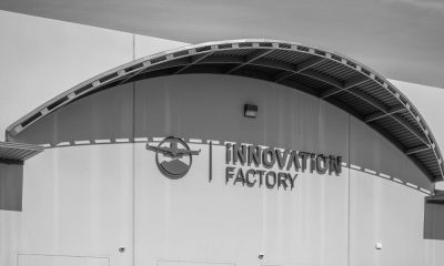 Exterior of the Innovation Factory building featured on Ferveret’s official website.