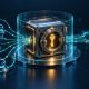 AI agent requests routed through a secure credential broker — AI-generated illustration