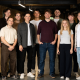 Machenta team photographed together in their London workspace.