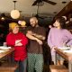 Three members of a restaurant team standing together